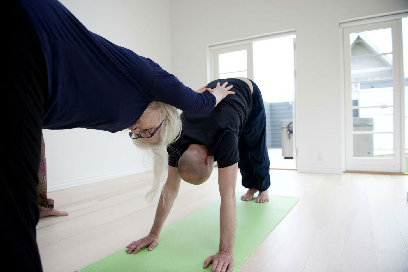 Yoga for to hos Indre ro Odense