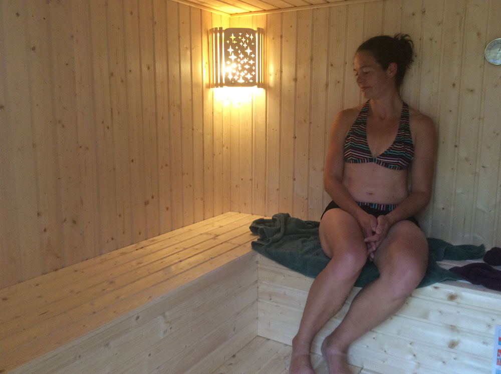 Sauna hos Indre ro Odense