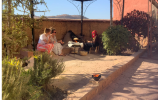 Gammel Dame i Marokko