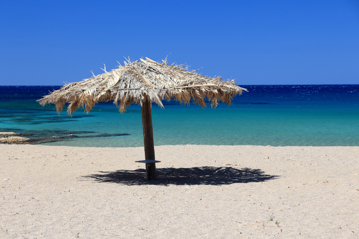 Paleochora strand - yogarejse Grækenland
